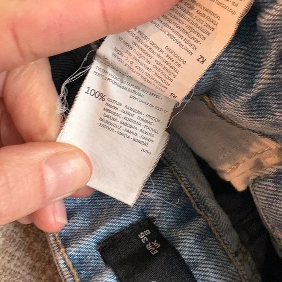 Reserved Denim Wide Leg Jeans - Picture 10 of 10